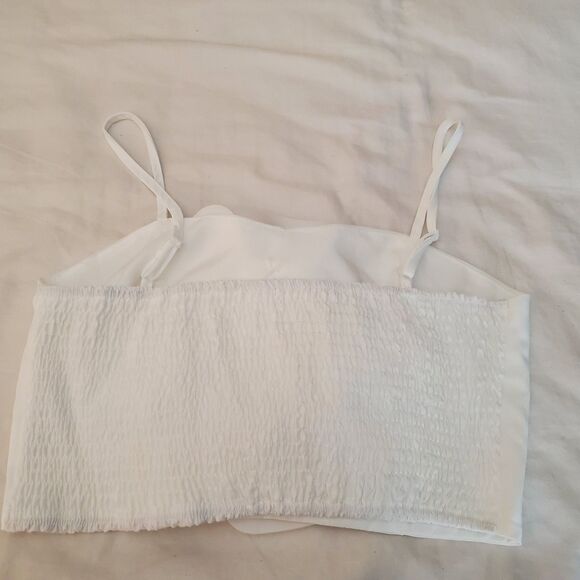 Structural Flower Elegant Crop Cami - Dress up or Down - Picture 7 of 7